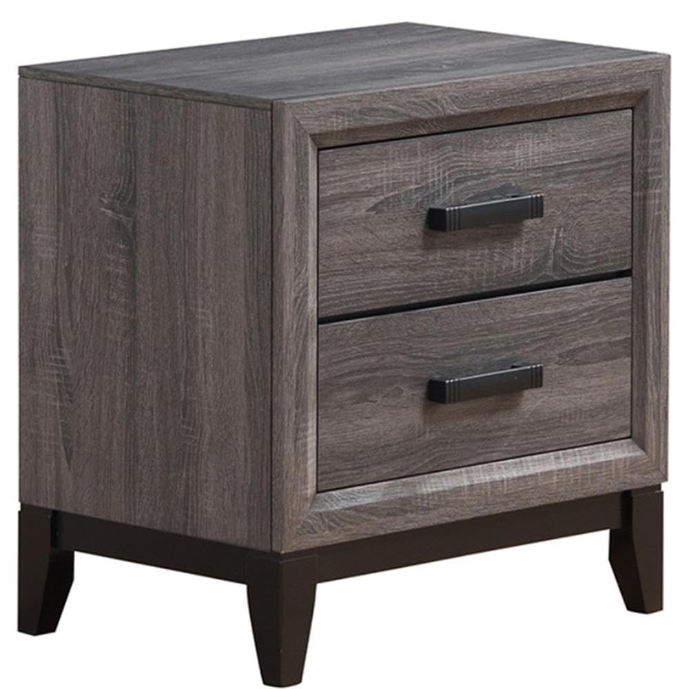 FOIL Grey-NS Kate Nightstand