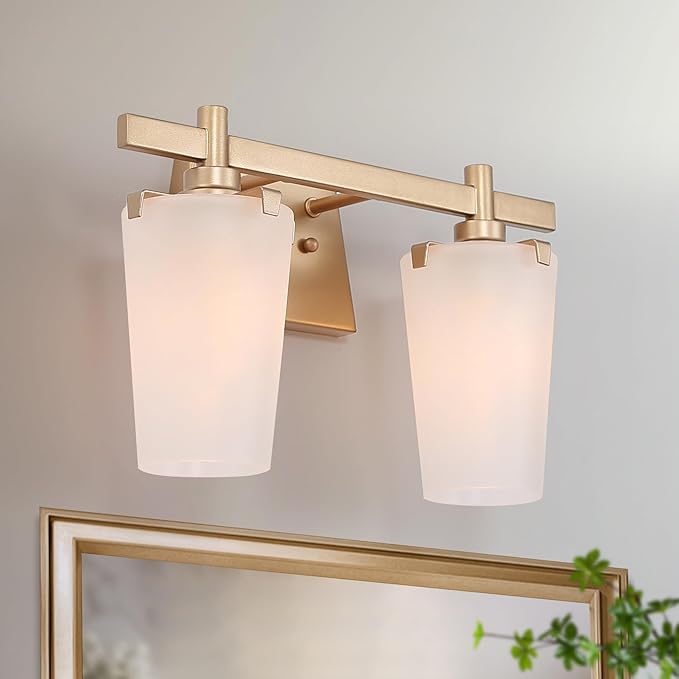 Bathroom Vanity Light, 31'' Gold Bathroom Light Fixtures