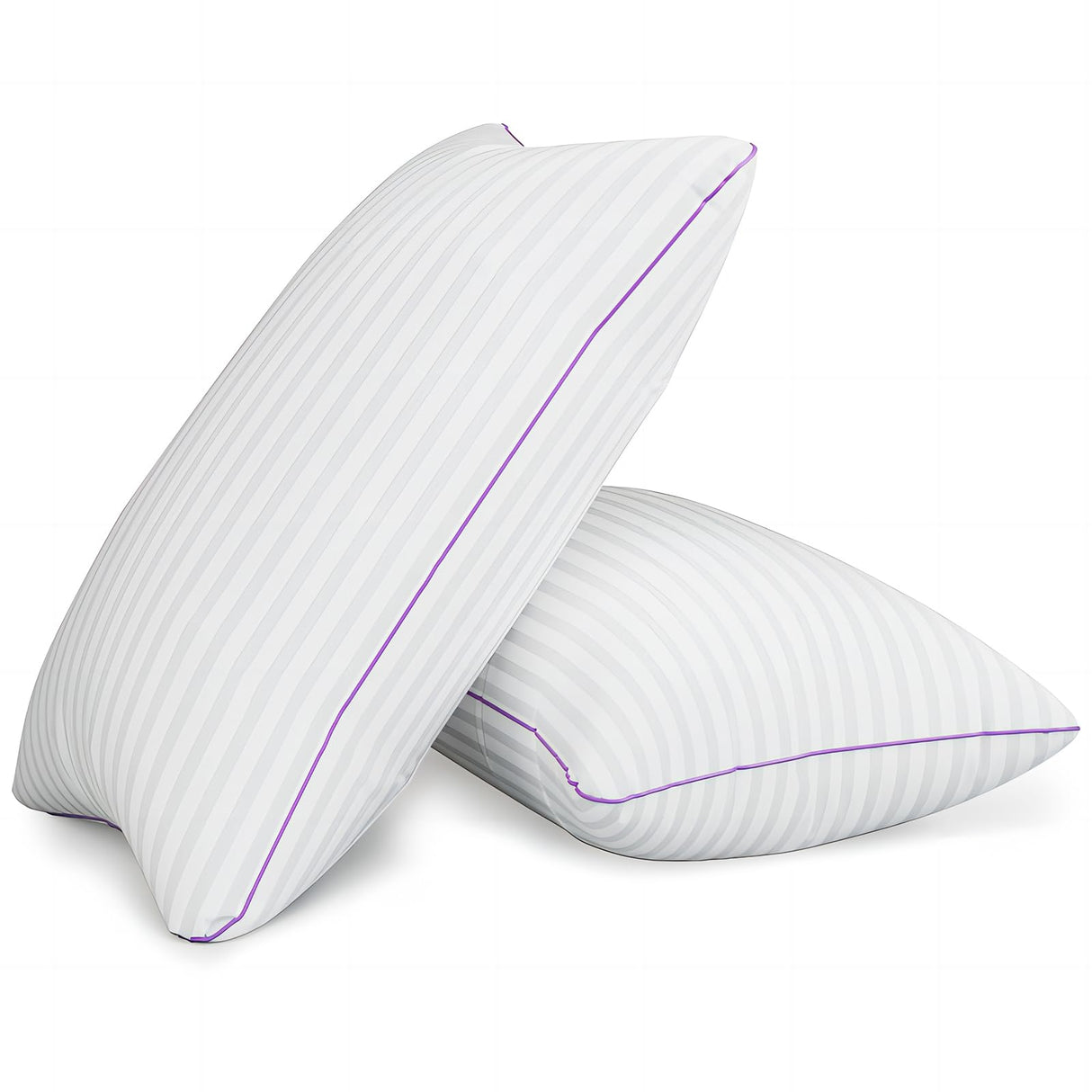 Pillows Queen Size Set of 2,Breathable Hotel Collection Bed Pillows for Sleeping Medium