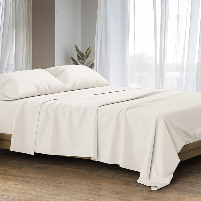 100% Egyptian Cotton Sheets Queen Size - 1500 Thread Count Queen Size Sheets