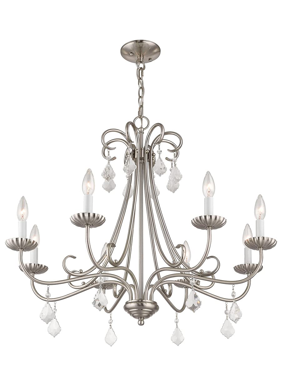 Lighting 40878-91 Chandelier, Brushed Nickel