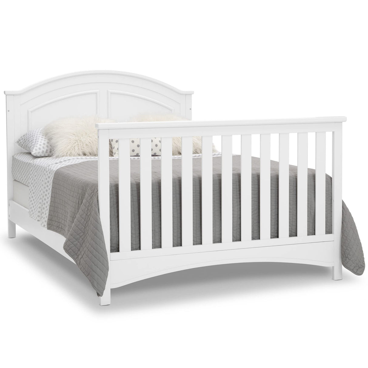 6-in-1 Convertible Crib - Greenguard Gold Certified, Bianca White