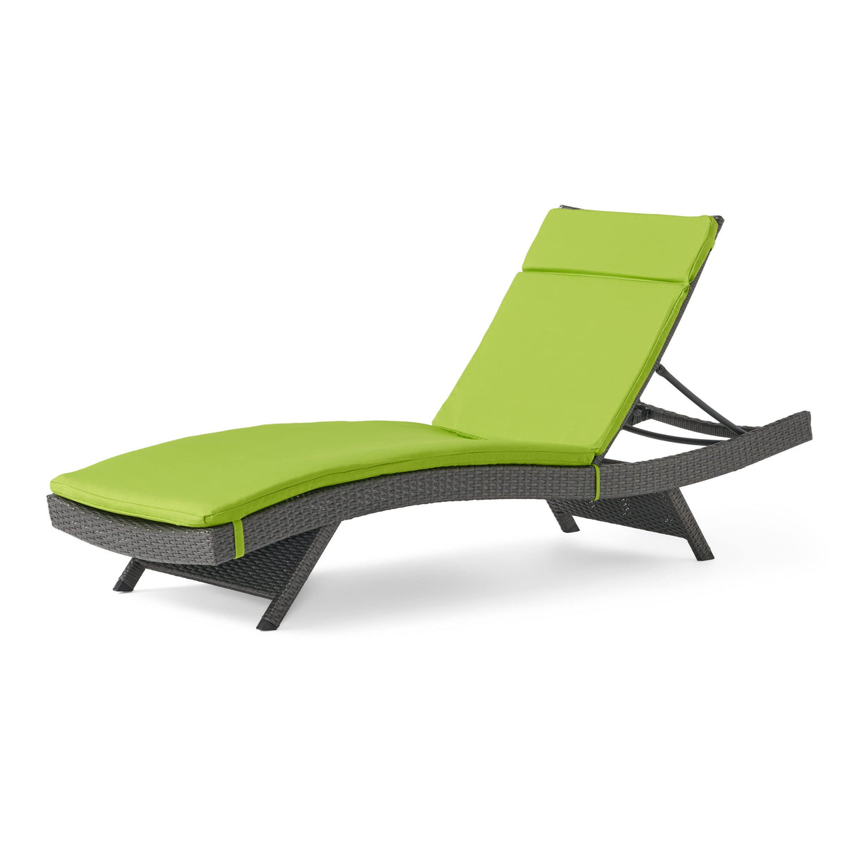 Salem Outdoor Wicker Adjustable Chaise Lounges with Cushions
