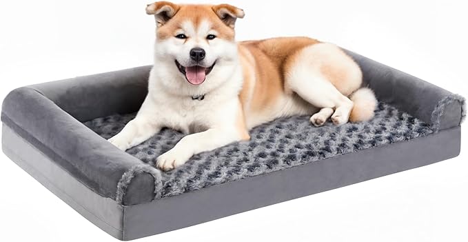 Orthopedic Dog Bed for Medium Large Dogs - Big Pet Sofa Bed