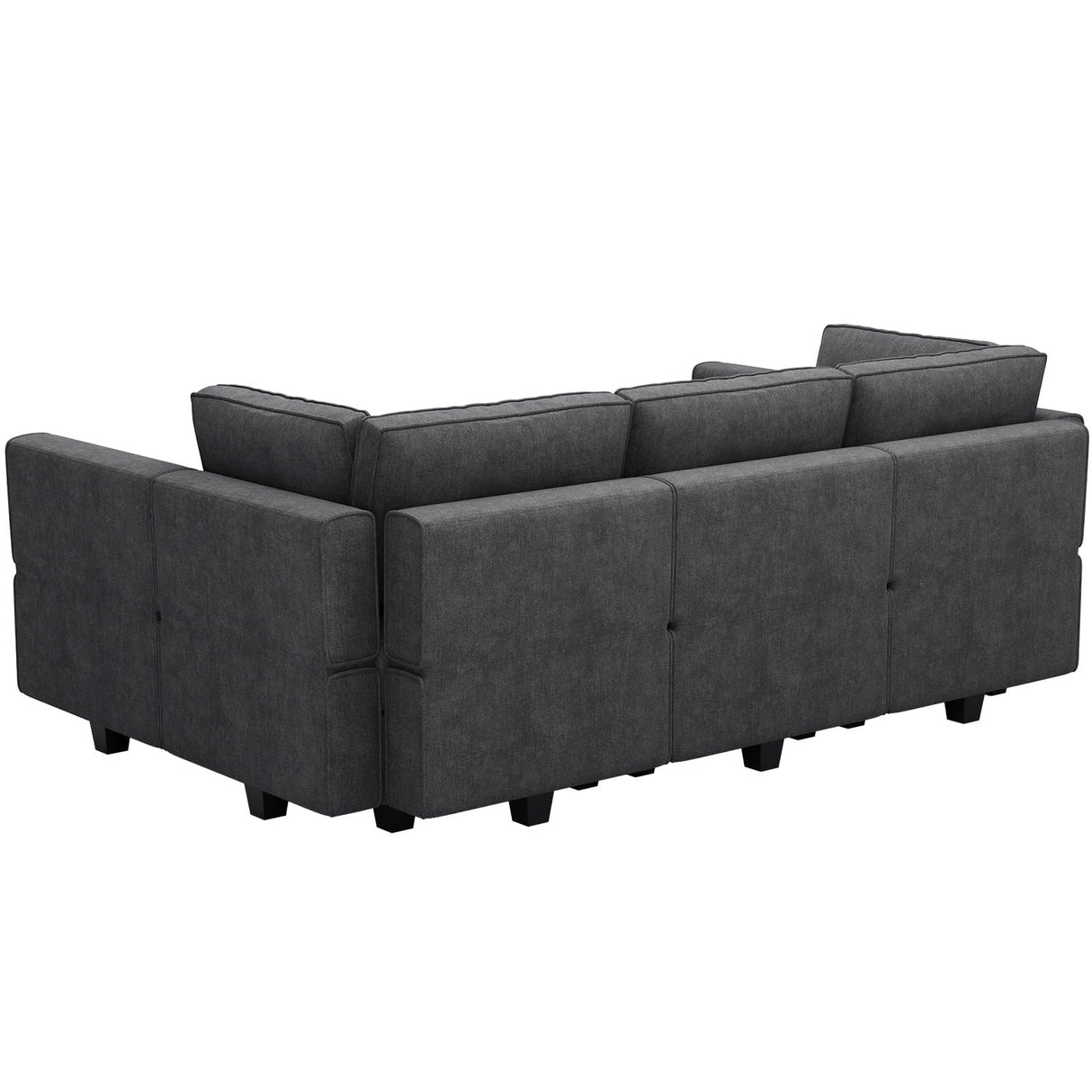 Sectional U Shaped Sofa Small Reversible Chaise Sectional