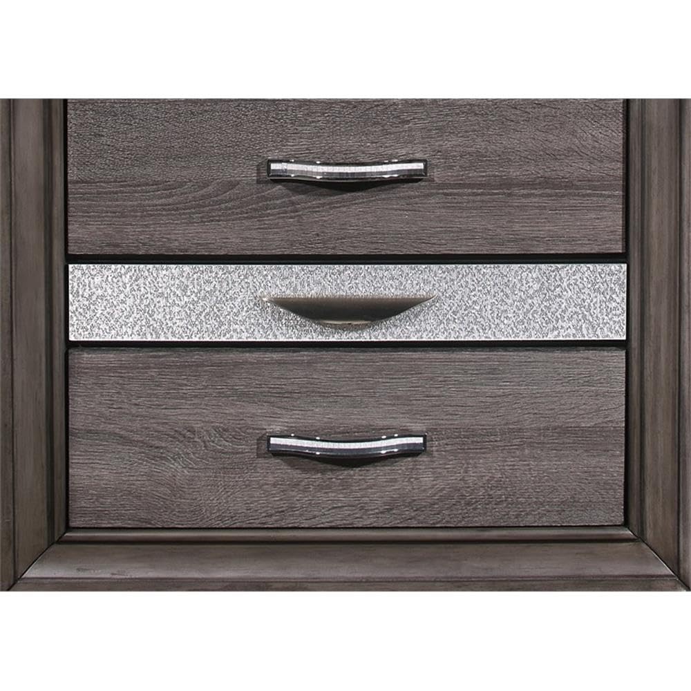 Seville Nightstand in Gray Nighstand