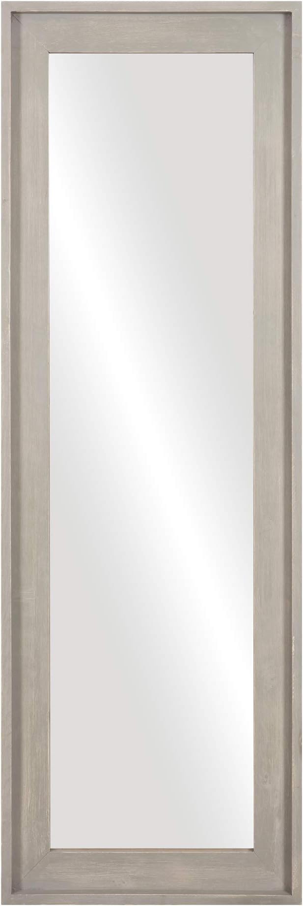 Wood Framed Full Length Wall Mount or Leaner Mirror