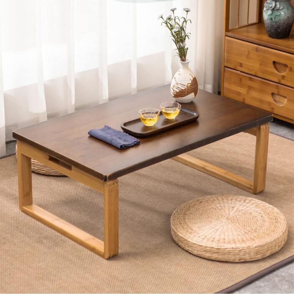 Simple Multifunctional Coffee Table Foldable Bay Window Coffee Table Balcony Low