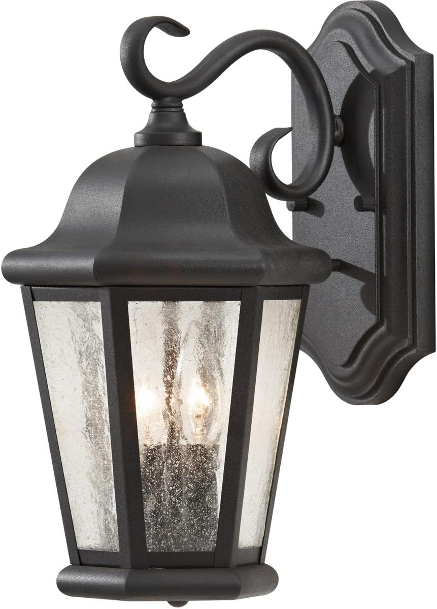 Sea Gull Lighting OL5901BK Martinsville Medium Two Light Outdoor Wall Lantern