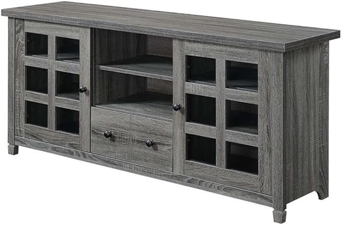 Newport Park Lane 1 Drawer TV Stand with Storage Cabinets and Shelves for TVs up to 65 Inches
