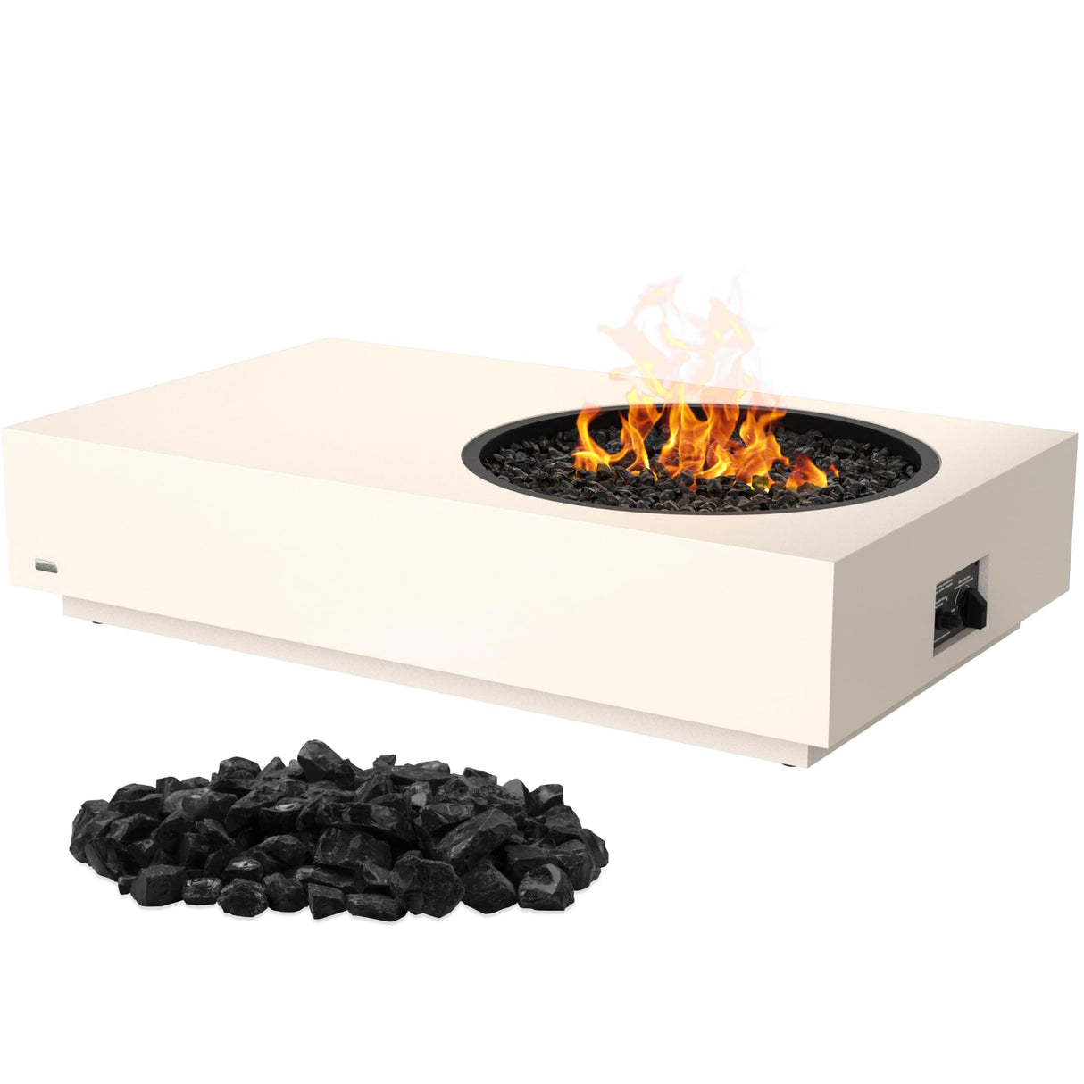 2-in-1 Propane Fire Pit Table | 65,000 BTU's | 50" L x 30" W Rectangle