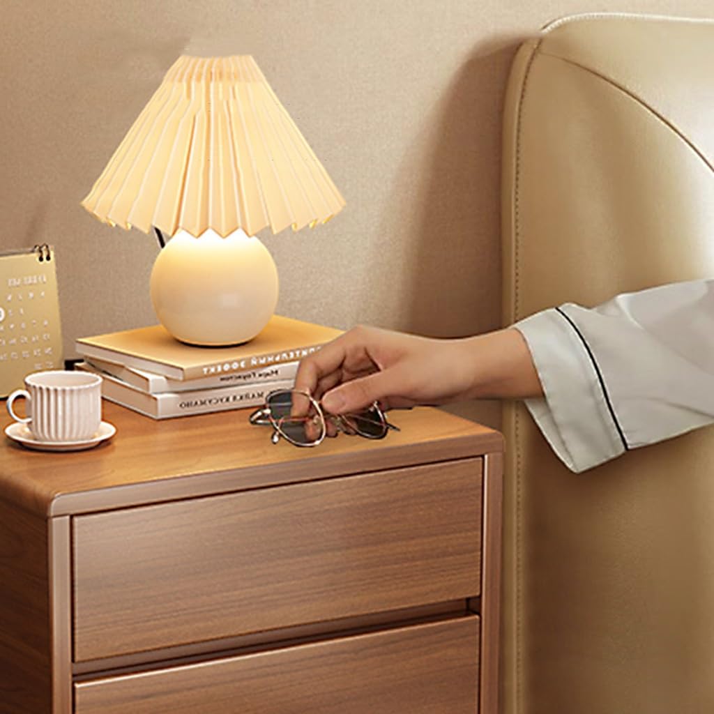 Nightstand, Solid Wood Bedside Table