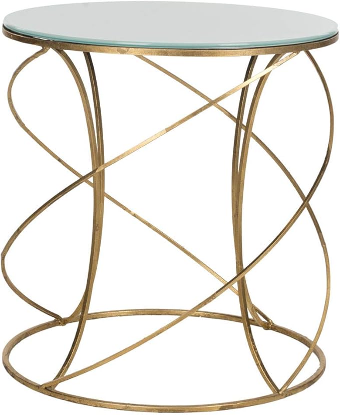 Home Collection Cagney Gold Accent Table