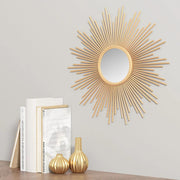 Sunburst Wall Decor Mirror 14.5" D