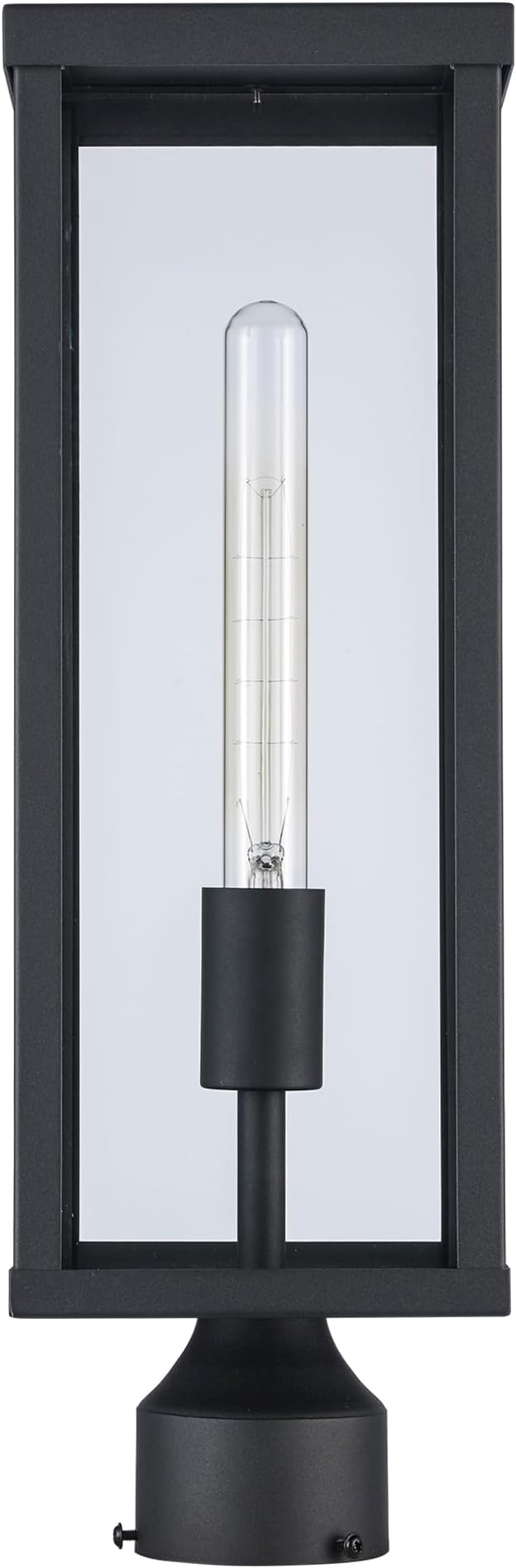 Lighting 40381 BK Outdoor Avalon 14.5" Wall Lantern, Black