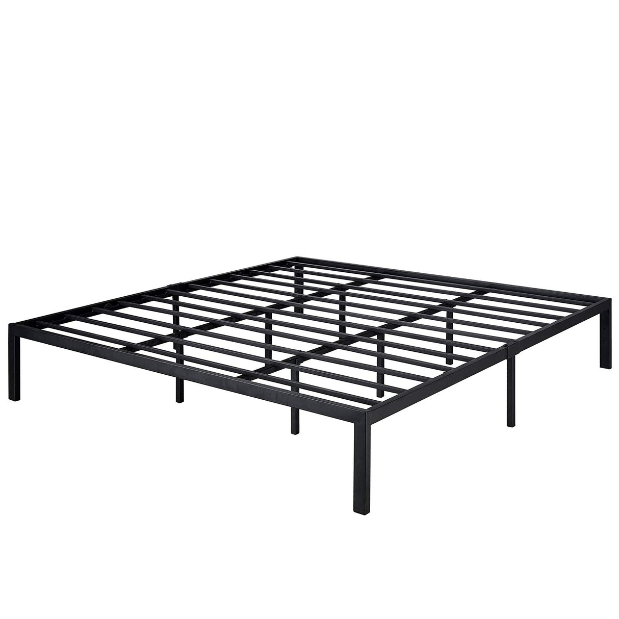 14 inch King Metal Platform Bed Frame, Mattress Foundation