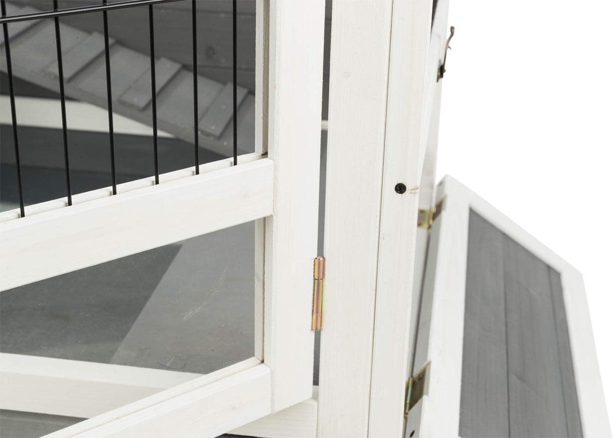 Natura Small Indoor Rabbit Hutch, Pet House for Rabbits and Guinea Pigs