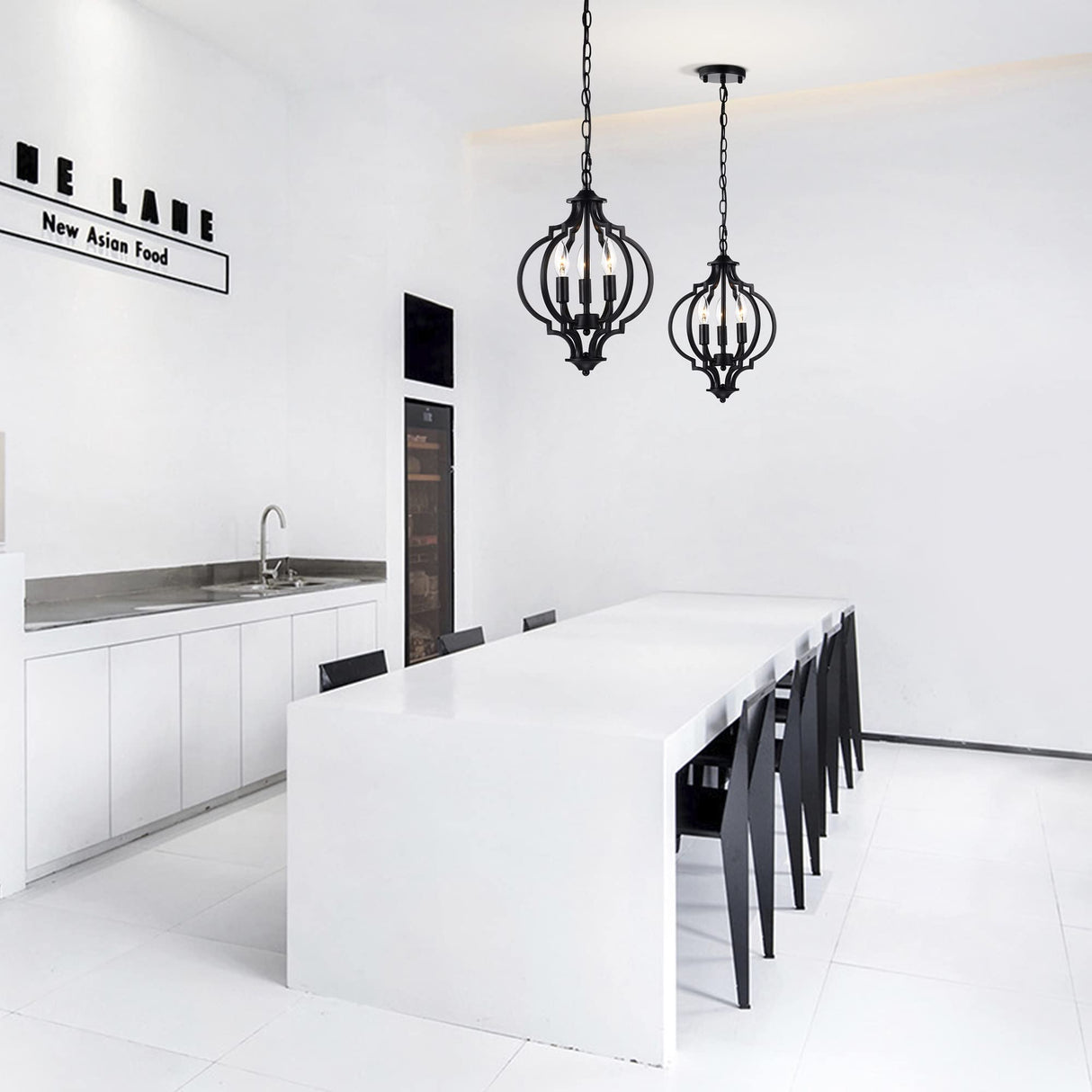 Black Chandeliers Modern Farmhouse Chandelier Small Antique Metal Chandelier