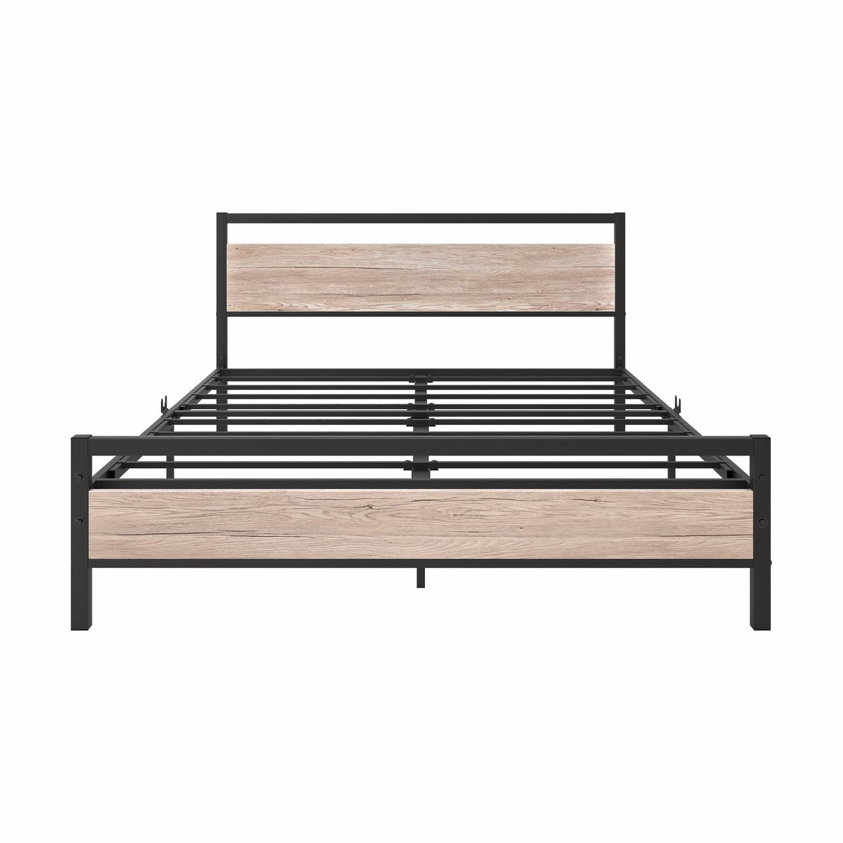 Queen Bed Frames with Wood Headboard,Heavy Duty Platform Bed