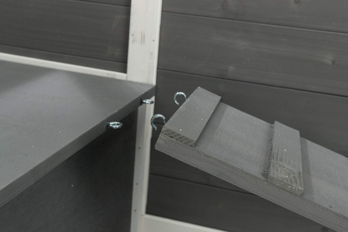 Natura Small Indoor Rabbit Hutch, Pet House for Rabbits and Guinea Pigs