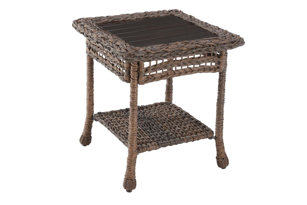 Modern Concept Faux Sea Grass Resin Rattan Patio Set SW1716OTSET5