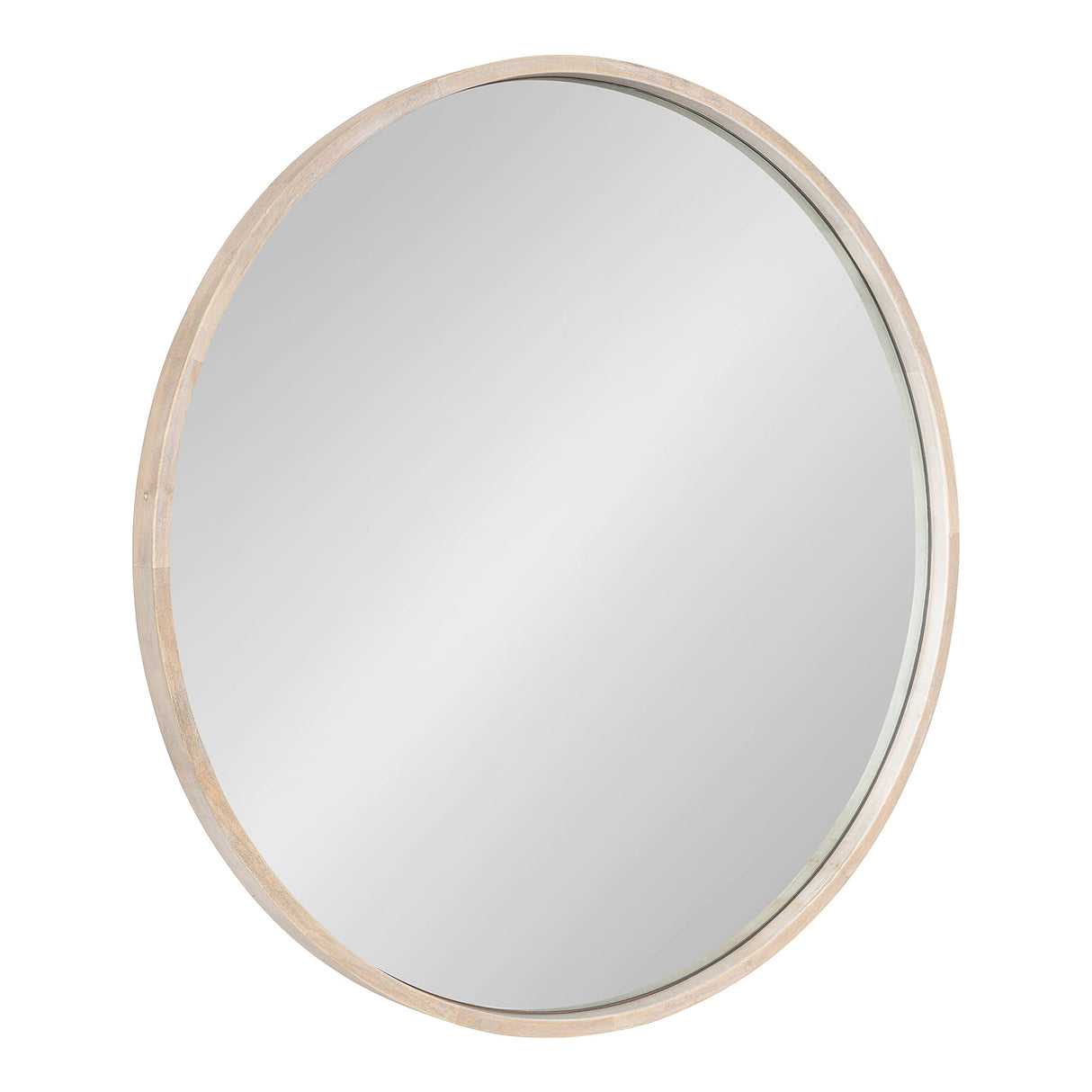 Round Wall Mirror, Diameter, White, Decorative Circle Mirror