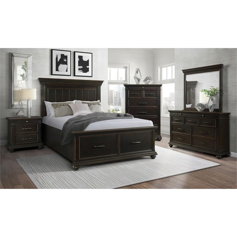 Brooks 3-Drawer Nightstand