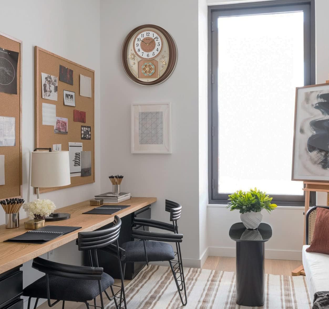 Melodies in Motion Wall Clock, Warm Summer Night