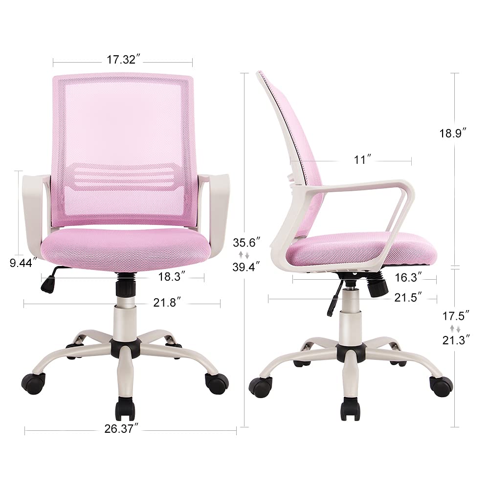 Office Chair, Ergonomic Office Chair Lumbar Support Home Office Desk Chair Computer