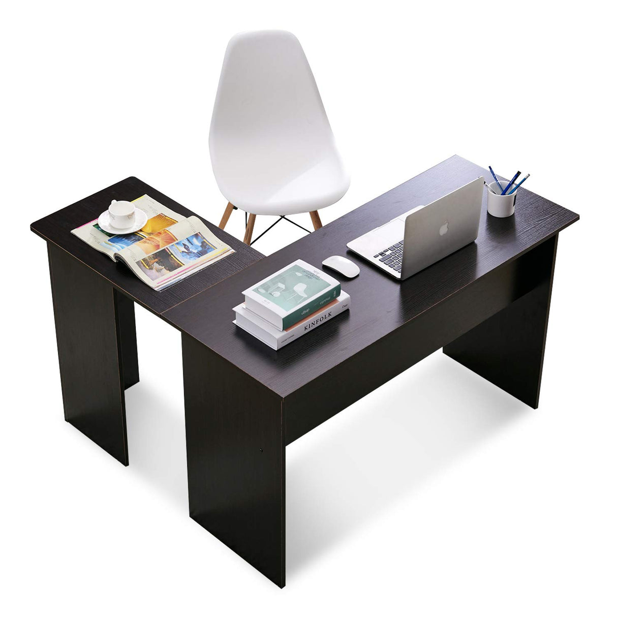 Office L Shaped Desk, Computer Gaming Desk Small Corner Writing Desk