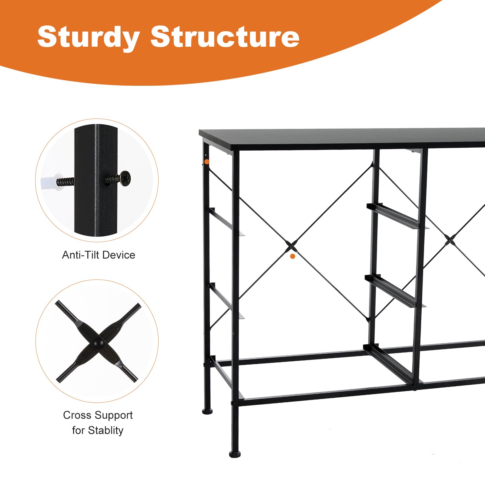 Sweetcrispy 6 Drawer Dresser for Bedroom, Fabric Chest of Drawers Dressers, Storage Tower Unit with Fabric Bins, Bedroom Dresser for Closet, Living Room, Hallway, Wood Top, Steel Frame, Grey