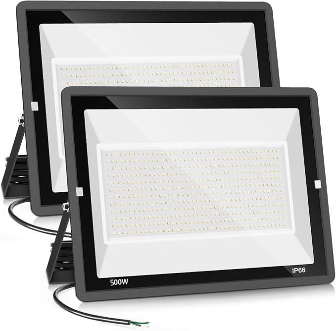 600W LED Stadium Flood Lights Outdoor(3050W Equivalent),67500LM Super