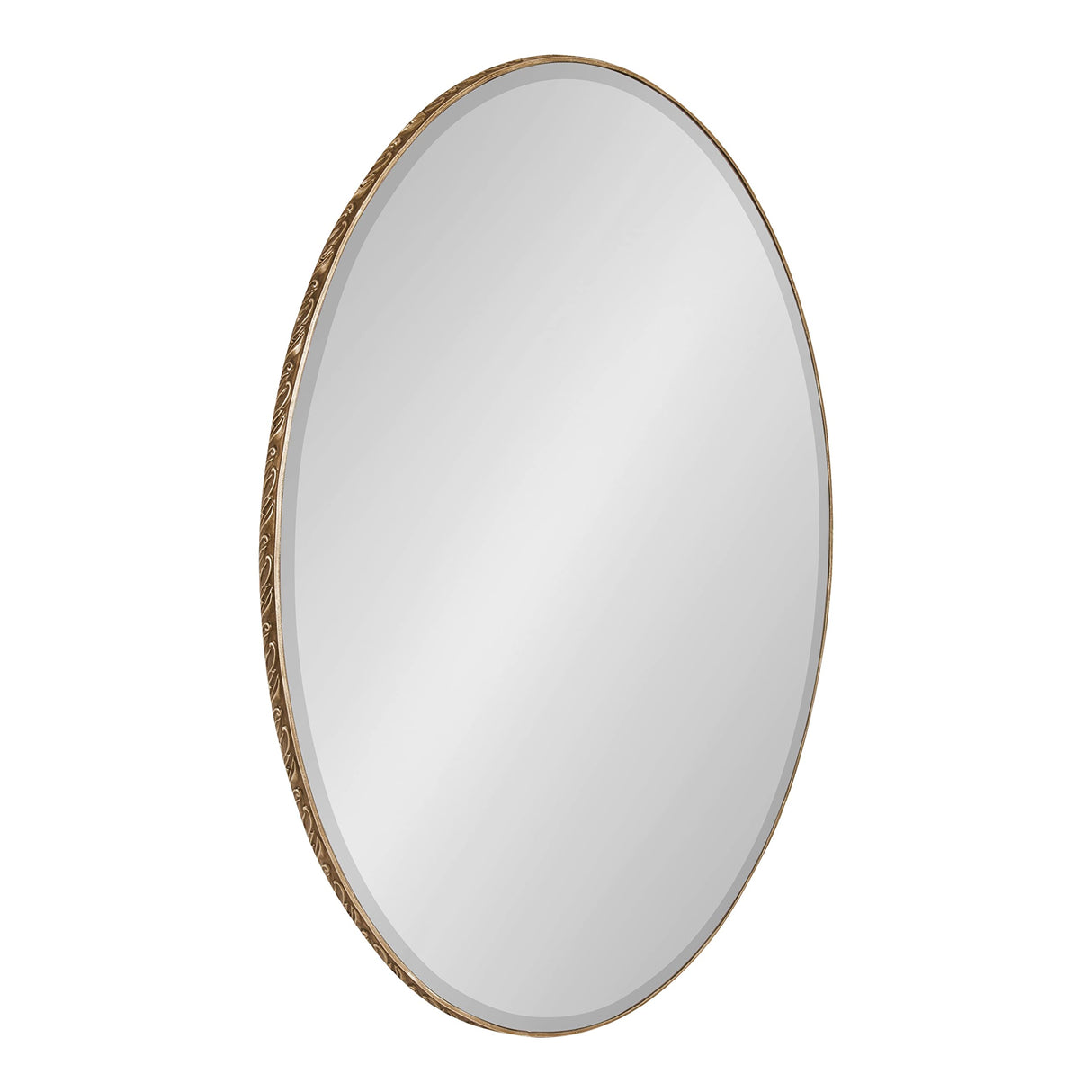 Bathroom Wall Mirror with Beveled Edge for Use Vertically