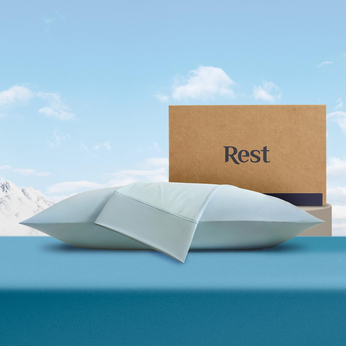 Cooling Pillow Cases Standard - 2 Pillowcase for Sensitive Skin