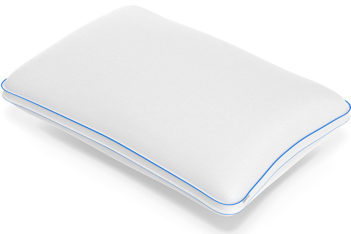 Firm Pillow Hybrid Memory Foam Pillow with Microfiber Standard Size Neck Pillow