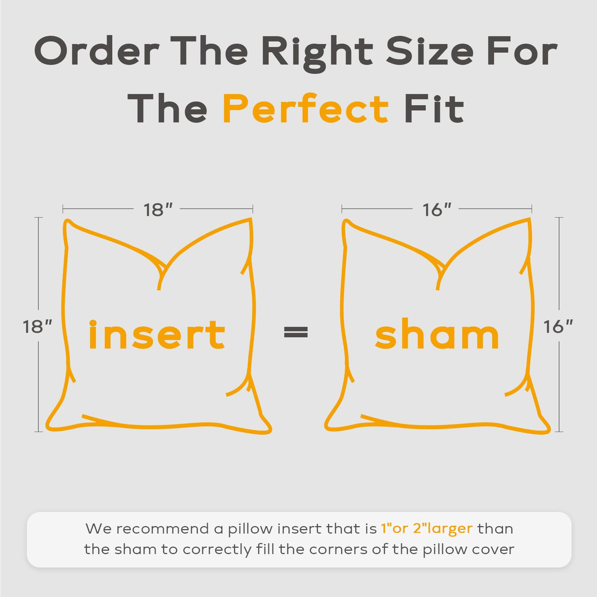 Set of 2 Down and Feather Throw Pillow Inserts 18x18 Soft Fluffy Pillow