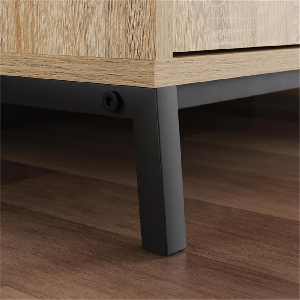 Avenue 2-Door Storage Cabinet, Charter Oak Finish