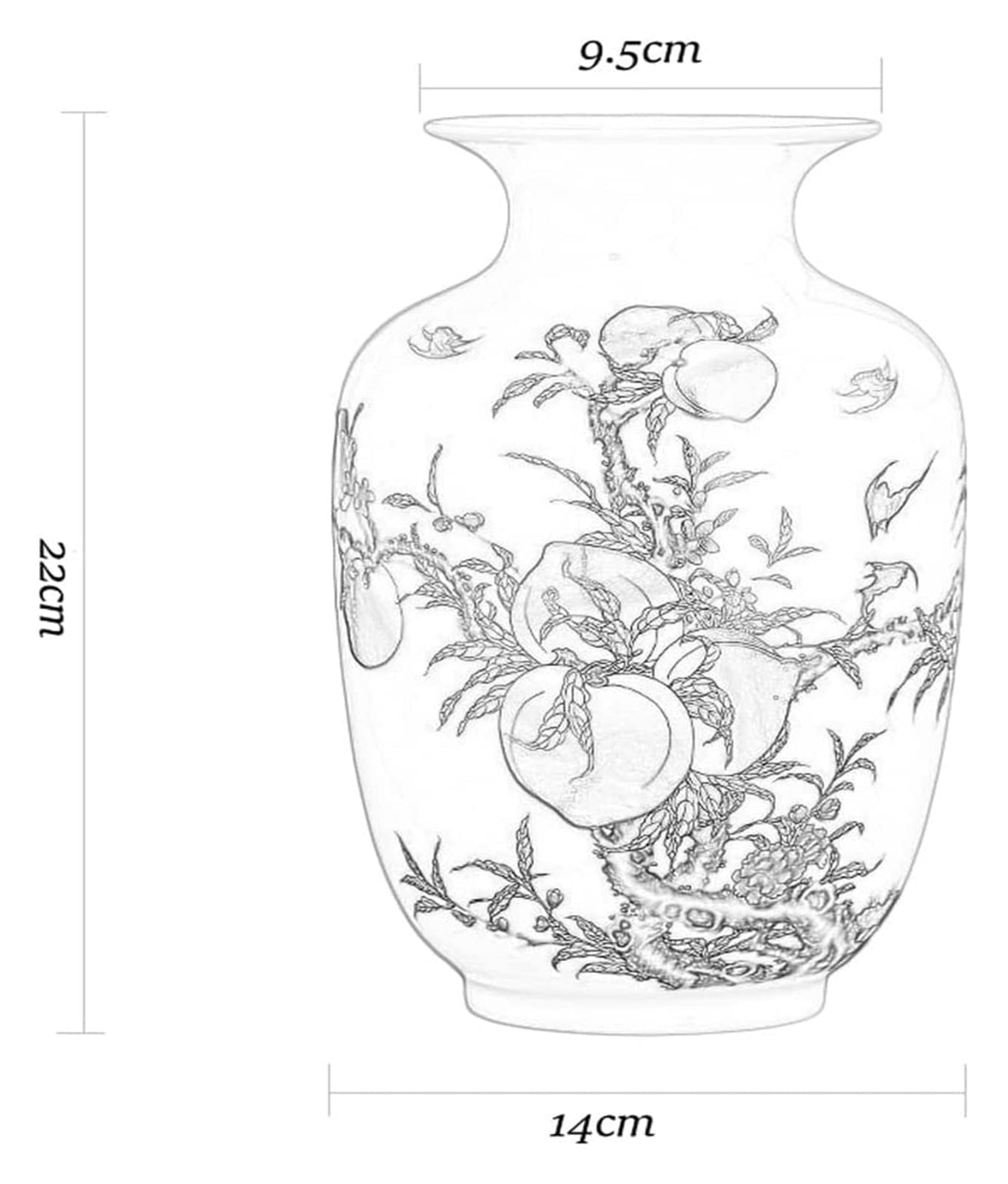 Sculpture Vase Vase Sculpture Ceramic Vases, Home Decorations, Chinese Living Room