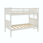 Bailen Convertible Solid Wood Bunk Bed, Stackable