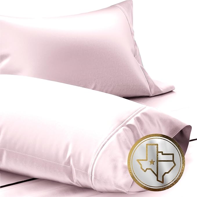 Luxury Egyptian Cotton King Pillow Cases Set of 2-1000 Thread Count Pillowcases