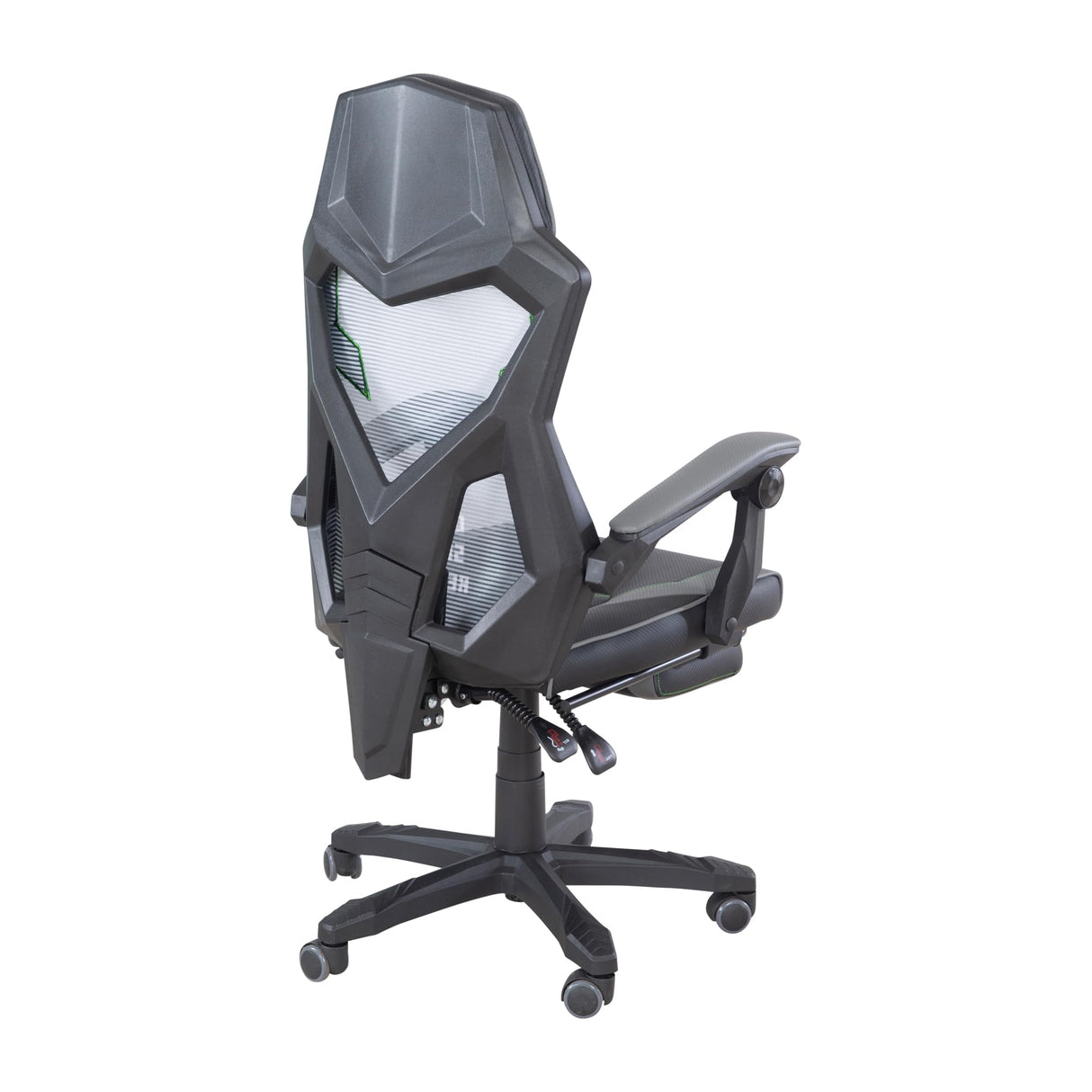 Minecraft Gaming Chair - Height Adjustable High Back with Footrest