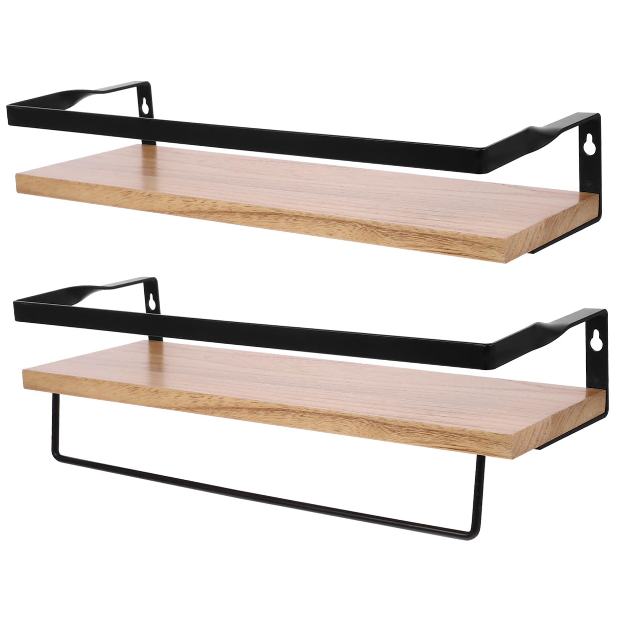 Floating-Shelves 1 Set Floating Wall Shelves Storage Shelves Towel Shelves