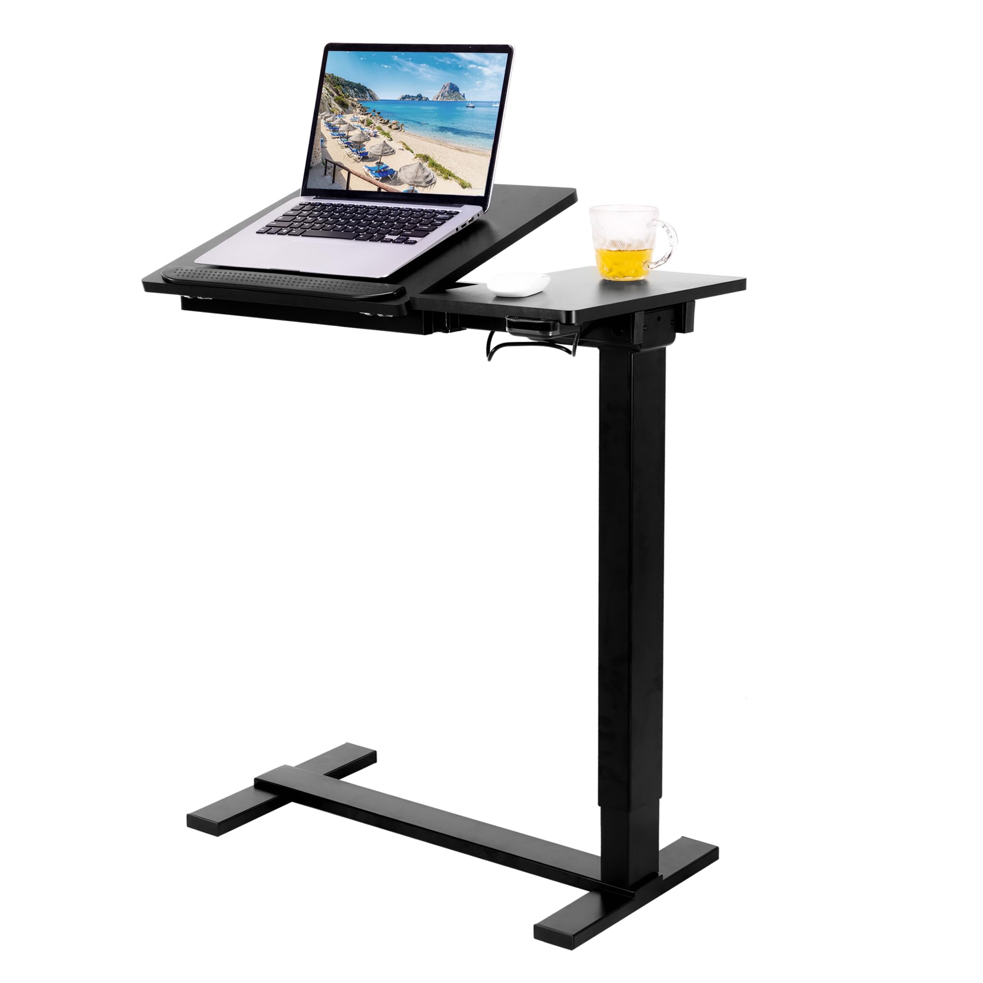Electric Height Adjustable Standing Laptop Desk Movable Sit to Stand Desk