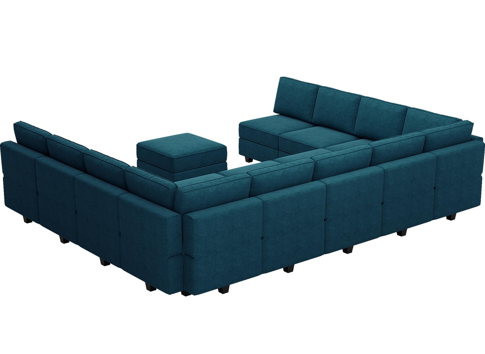 Modular Sleeper Sectional Sofa Couch Oversized U Shaped Sofa
