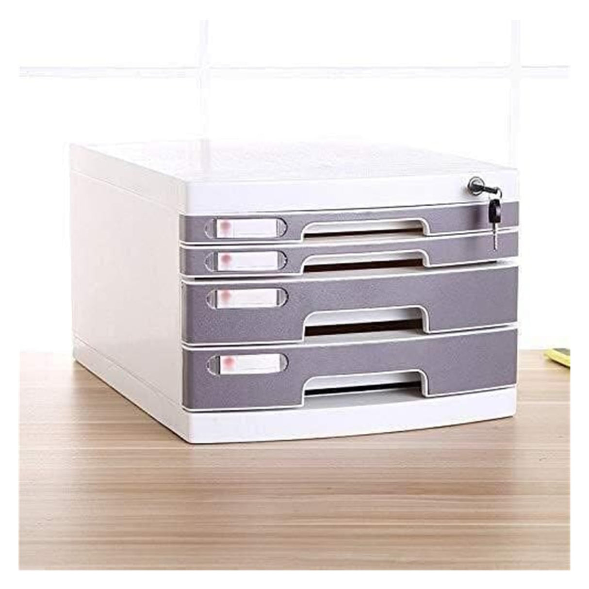 File Cabinet Can Lock Data, Office Storage Drawers, Secure Desktop Organizer