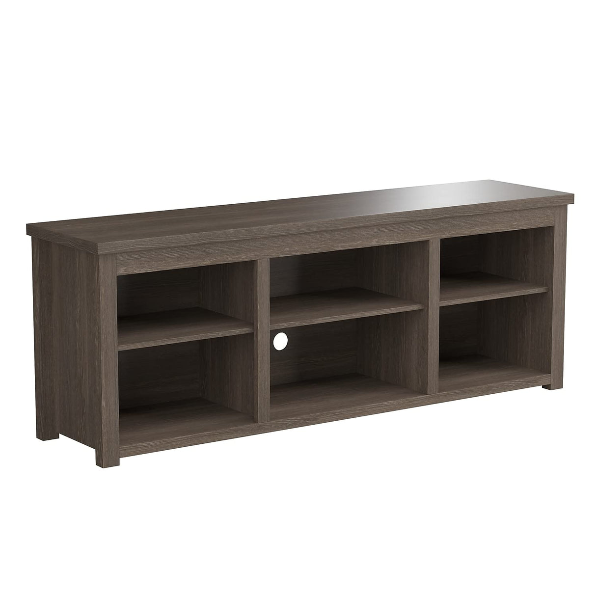 Kilead TV Stand for up to 80" TVs - Modern Espresso Finish