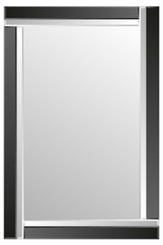 Black and Silver Bevelled Venetian Wall Mirror