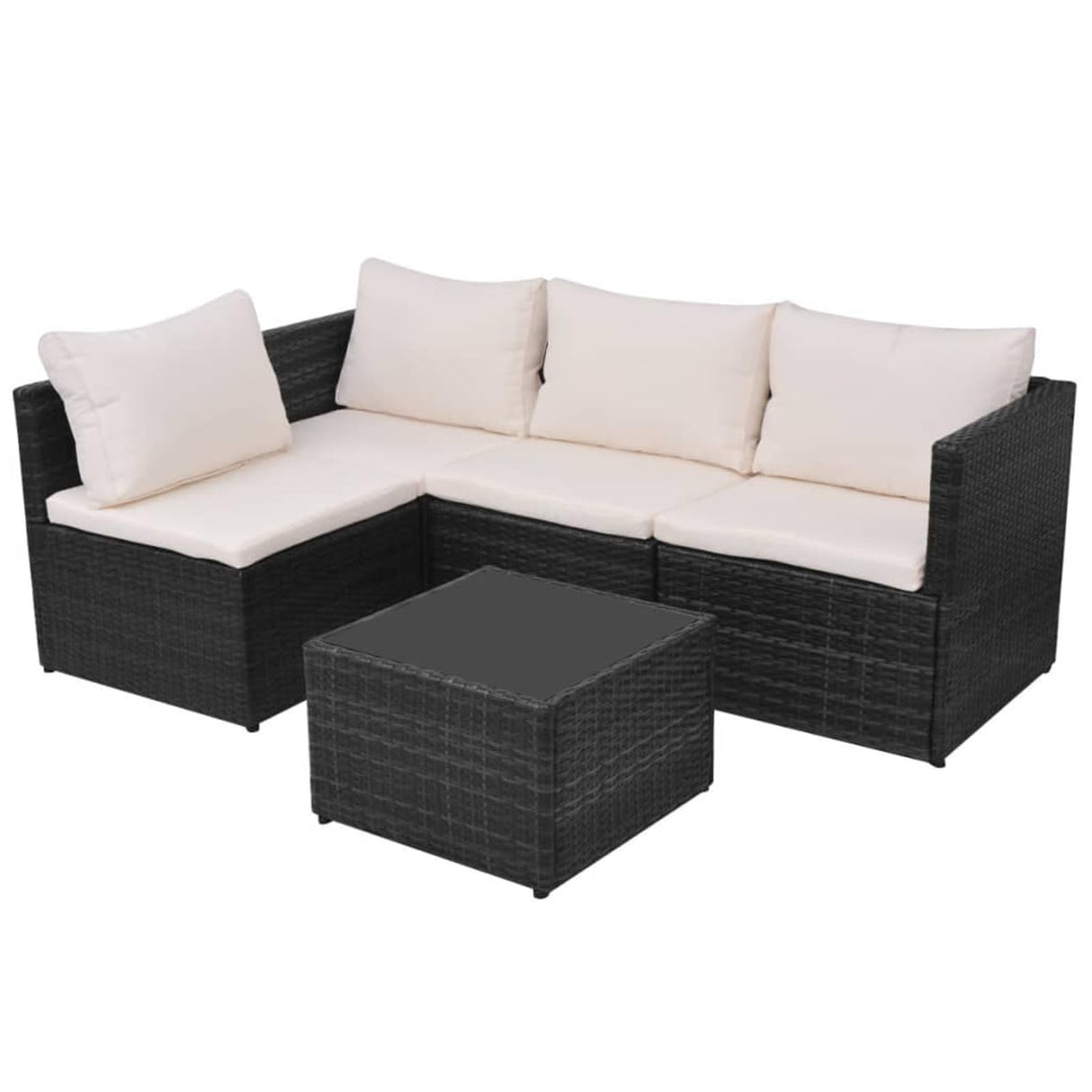 5 Piece Patio Set with Cushions Patio Furniture Sets Outdoor Sectional Furniture