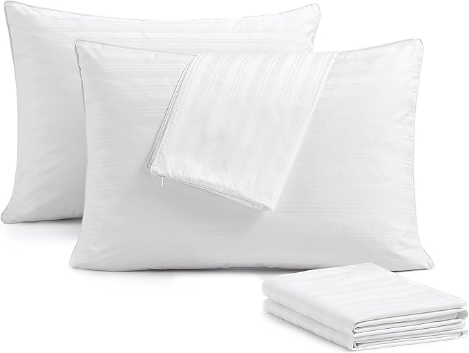 Feather Down Pillows, Bed Pillows for Sleeping