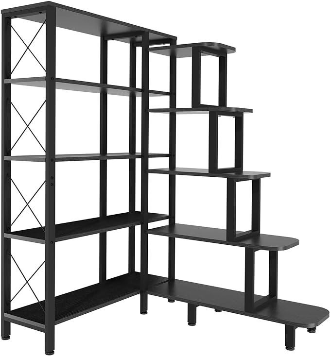Large Corner Bookshelf Bookcase
